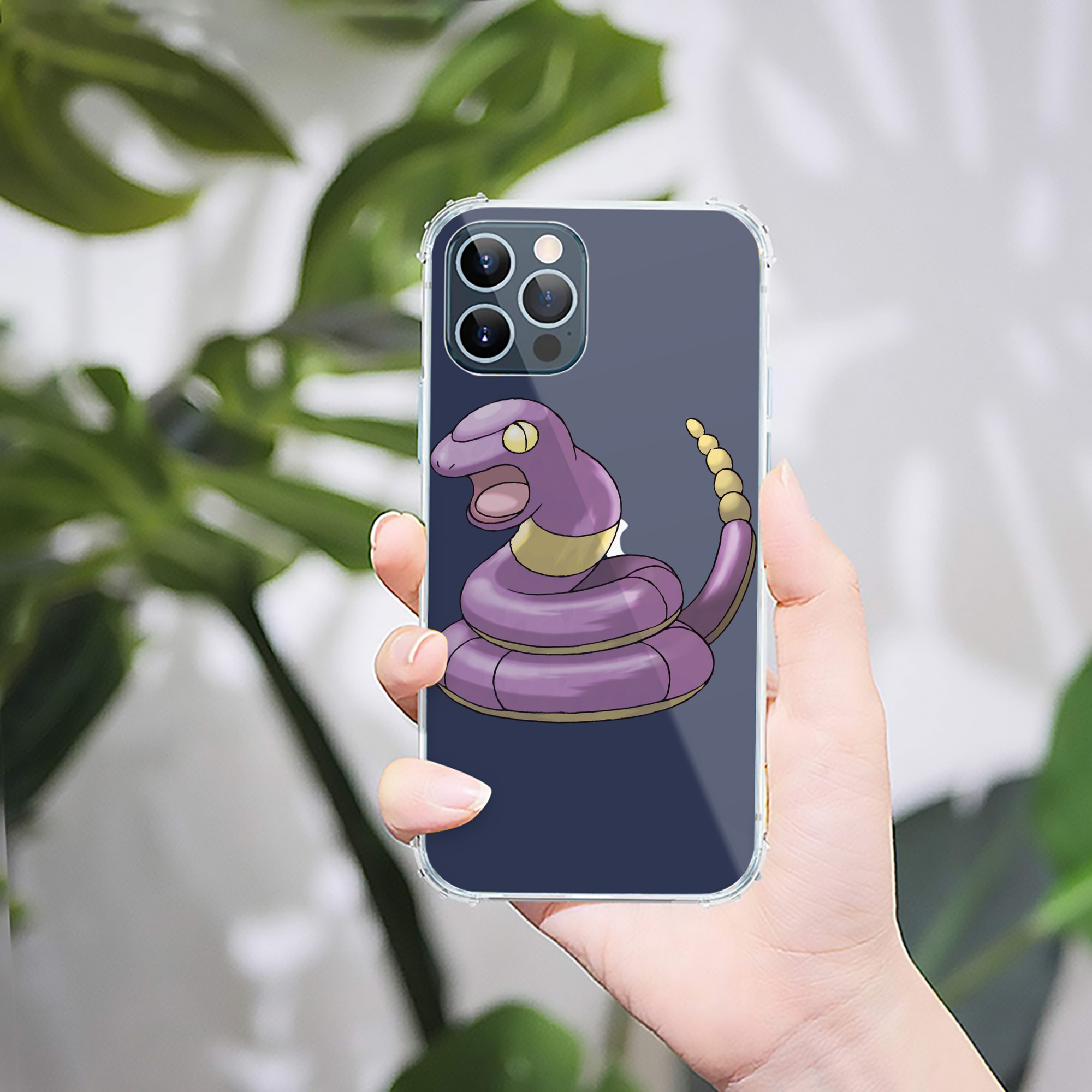 （画像用） ポケットモンスター Pokémon 【iPhone 12シリーズ対応】透明スマホケース（クリアソフトケース）